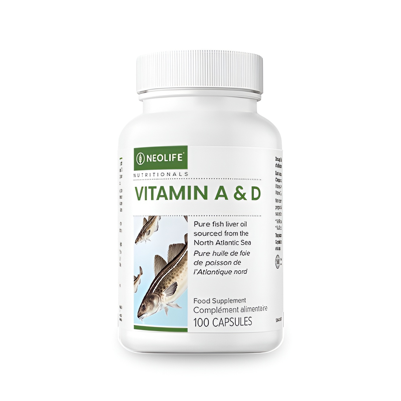 Vitamin A & D - 100 Capsules